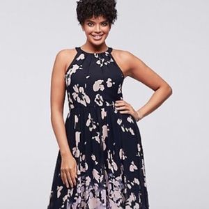 Betsy and Adam printed chiffon dress